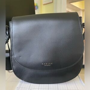 Radley London Black Liverpool St. 2.0 Medium Flapover Cross Body Bag